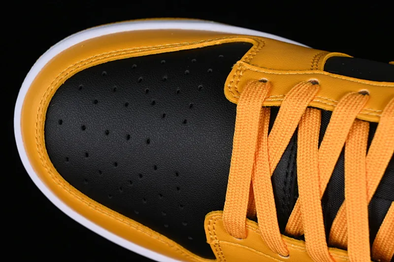 All Categories Nk SB Dunk Series Nk SB Dunk Low Low-top Sneakers Nk Dunk Low "Goldenrod" Black and Yellow University of Iowa SB Smashing Backboard Fashion Casual Sneakers DD1391-004